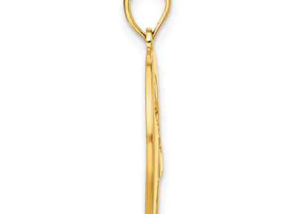 14k Yellow Gold Pendants Style D5270 - Classique Jewelry Inc.