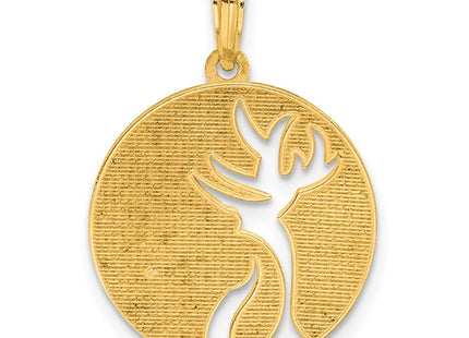 14k Yellow Gold Pendants Style D5270 - Classique Jewelry Inc.