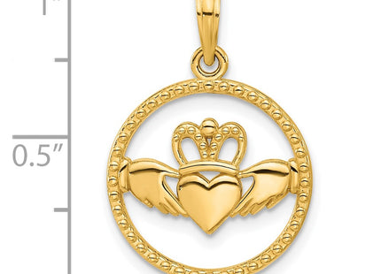 14k Yellow Gold Pendants Style D5277 - Classique Jewelry Inc.