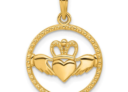 14k Yellow Gold Pendants Style D5277 - Classique Jewelry Inc.