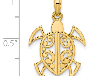 14k Yellow Gold Pendants Style D5292 - Classique Jewelry Inc.
