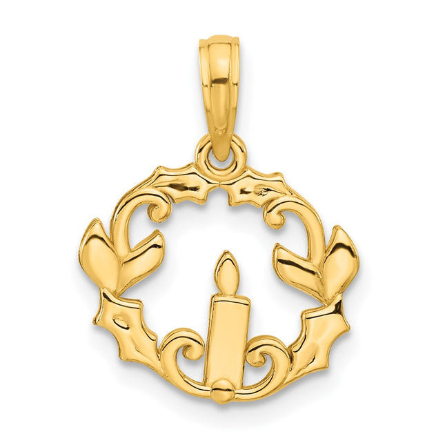 14k Yellow Gold Pendants Style D5314 - Classique Jewelry Inc.