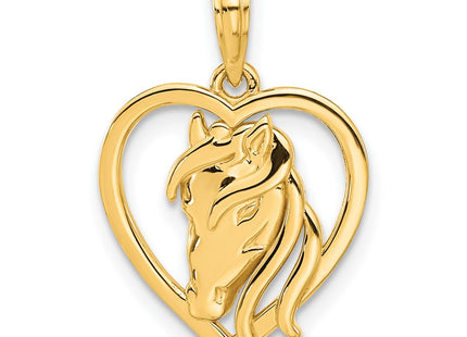 14k Yellow Gold Pendants Style D5319 - Classique Jewelry Inc.