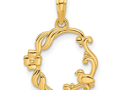 14k Yellow Gold Pendants Style D5335 - Classique Jewelry Inc.