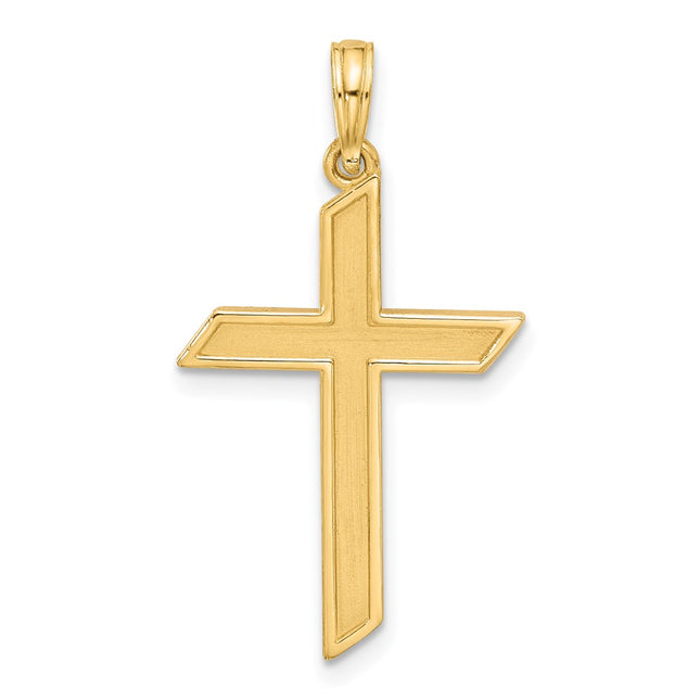 14k Fancy Pendant, 31.5 x 17.1mm