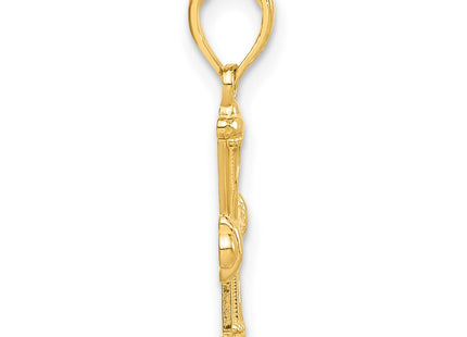 14k Yellow Gold Pendants Style D5364 - Classique Jewelry Inc.