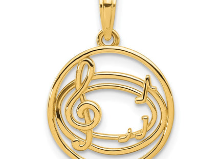14k Yellow Gold Pendants Style D5368 - Classique Jewelry Inc.