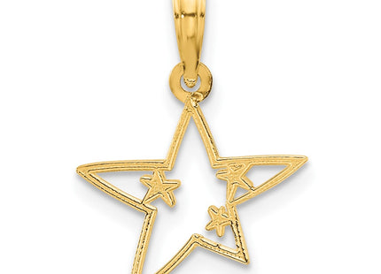14k Yellow Gold Pendants Style D5376 - Classique Jewelry Inc.
