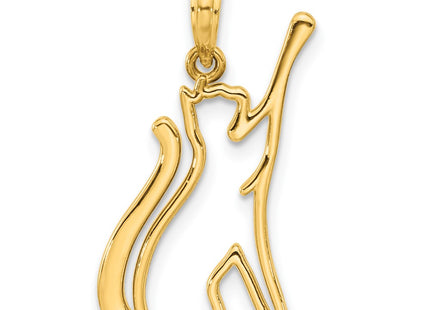 14k Yellow Gold Pendants Style D5382 - Classique Jewelry Inc.