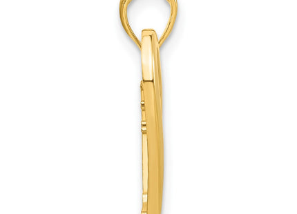 14k Yellow Gold Pendants Style D5388 - Classique Jewelry Inc.