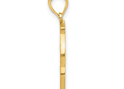 14k Yellow Gold Pendants Style D5393 - Classique Jewelry Inc.