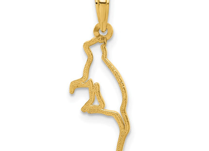 14k Yellow Gold Pendants Style D5393 - Classique Jewelry Inc.