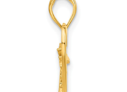 14k Yellow Gold Pendants Style D5404 - Classique Jewelry Inc.