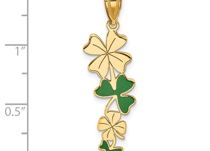 14k Yellow Gold Pendants Style D5405 - Classique Jewelry Inc.