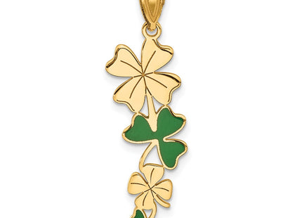 14k Yellow Gold Pendants Style D5405 - Classique Jewelry Inc.