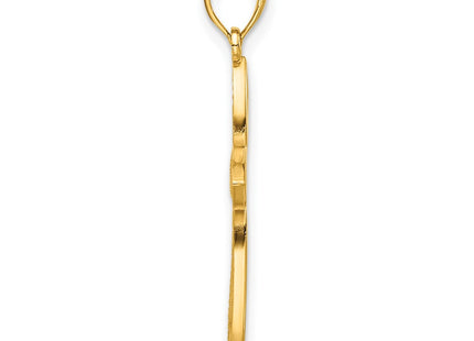 14k Yellow Gold Pendants Style D5409 - Classique Jewelry Inc.