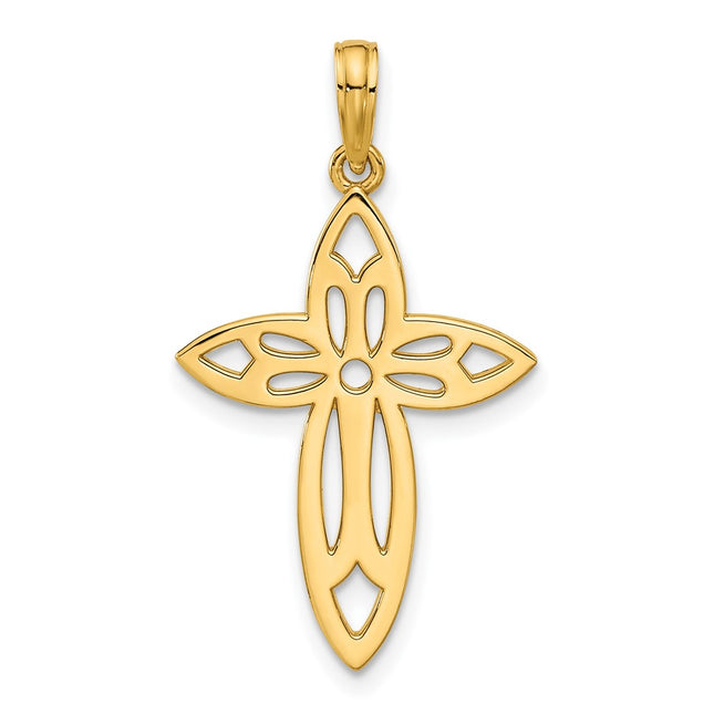 14k Yellow Gold Pendants Style D5409 - Classique Jewelry Inc.