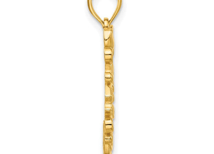 14k Yellow Gold Pendants Style D5413 - Classique Jewelry Inc.