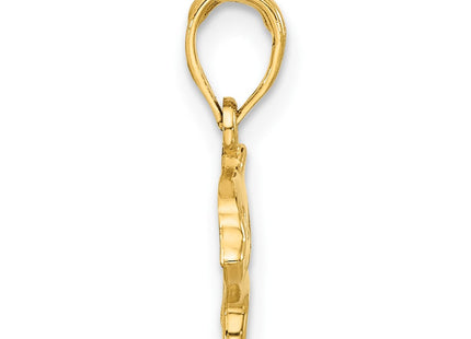 14k Yellow Gold Pendants Style D5414 - Classique Jewelry Inc.