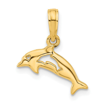 14K gold pendant