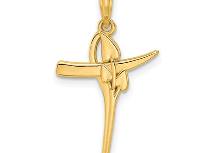 14k Yellow Gold Pendants Style D5427 - Classique Jewelry Inc.