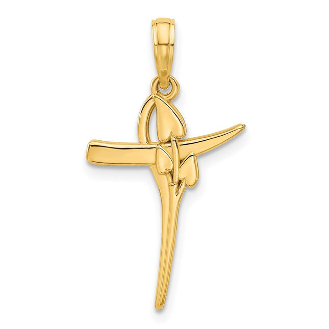 14k Yellow Gold Pendants Style D5427 - Classique Jewelry Inc.