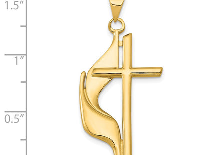 14k Yellow Gold Pendants Style D547 - Classique Jewelry Inc.