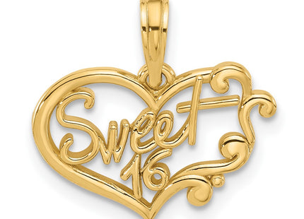 14K gold charm