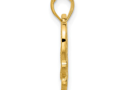 14k Fancy Sweet 16 Charm (Style D5482)