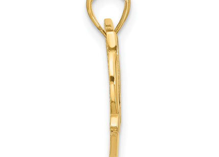 14k Yellow & Rhodium Jewelry Style D5484 - Classique Jewelry Inc.