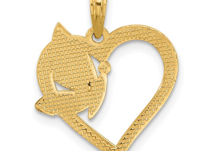 14k Yellow & Rhodium Jewelry Style D5484 - Classique Jewelry Inc.