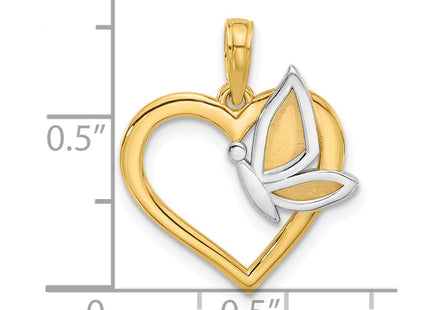 14k Yellow & Rhodium Jewelry Style D5484 - Classique Jewelry Inc.