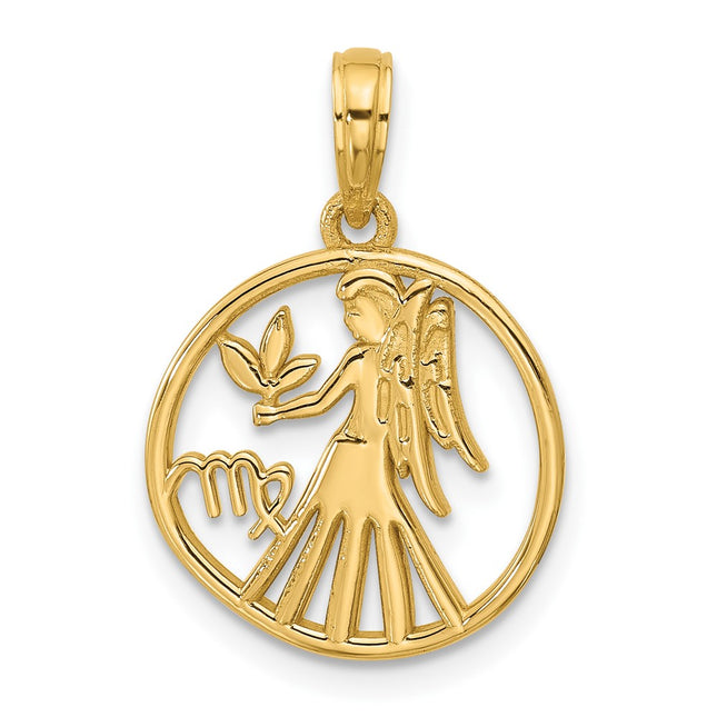 14k Yellow Gold Pendants Style D5522 - Classique Jewelry Inc.