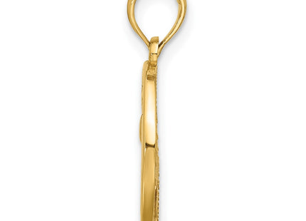 14k Yellow Gold Pendants Style D5523 - Classique Jewelry Inc.