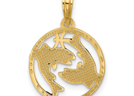 14k Yellow Gold Pendants Style D5523 - Classique Jewelry Inc.