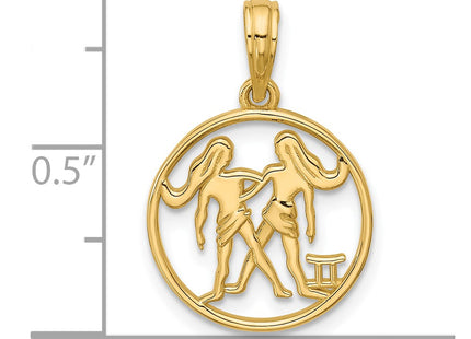 14k Yellow Gold Pendants Style D5524 - Classique Jewelry Inc.