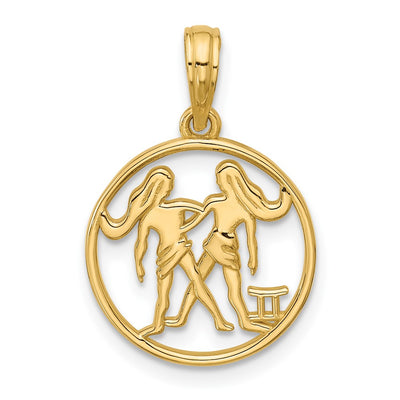 14K gold pendant
