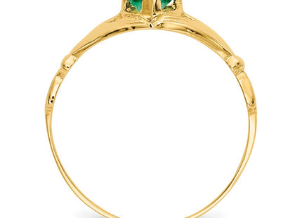 14k Yellow Gold Rings Style D558 - Classique Jewelry Inc.