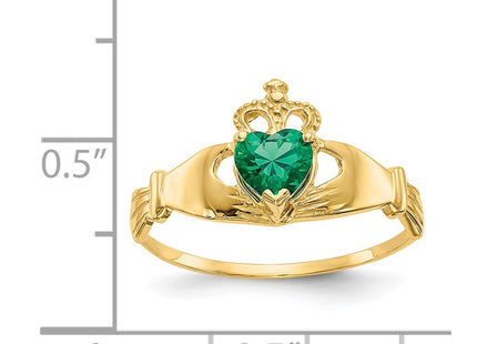 14k Yellow Gold Rings Style D558 - Classique Jewelry Inc.