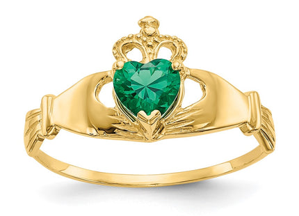 14k Yellow Gold Rings Style D558 - Classique Jewelry Inc.