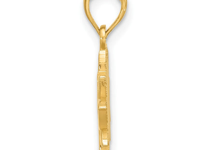 14k Yellow Gold Pendants Style D5604 - Classique Jewelry Inc.