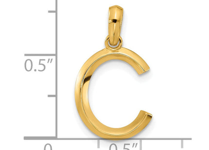 14ky Fancy Letter C (Style D5668C)