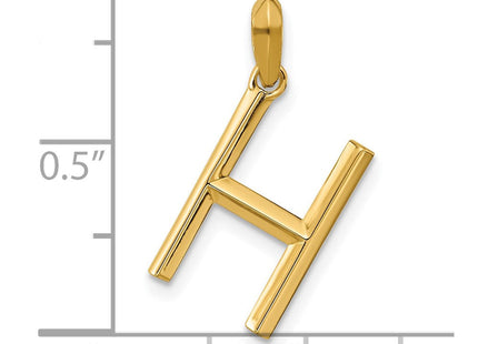 14ky Fancy Letter H (Style D5668H)