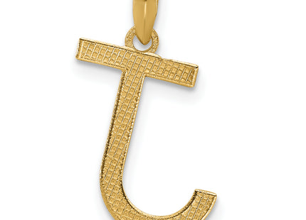14ky Fancy Letter J, 16.86mm