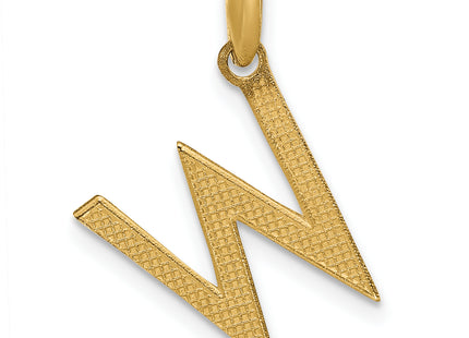 14ky Fancy Letter W, 16.64mm