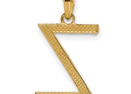 14ky Fancy Letter Z, 16.56mm