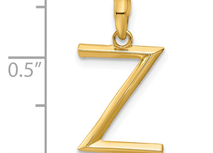 14ky Fancy Letter Z, 16.56mm