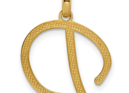 14ky Fancy Letter D (Style D5669D)