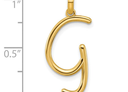 14ky Fancy Letter G (Style D5669G)