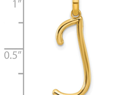 14ky Fancy Letter J (Style D5669J)